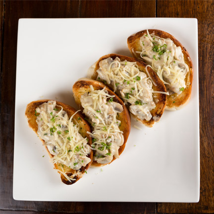 Mushroom Crostini